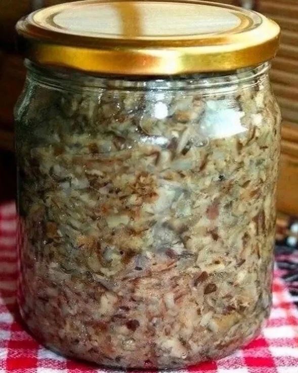 Икра грибная